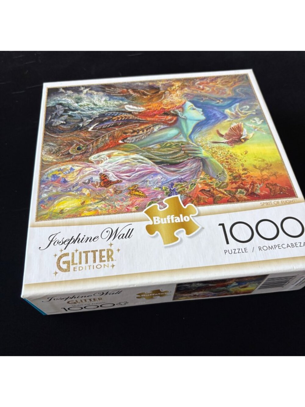 Josephine Wall Spirit Of Flight Jigsaw Puzzle Glitter Art 1000 Pcs Buffalo Games